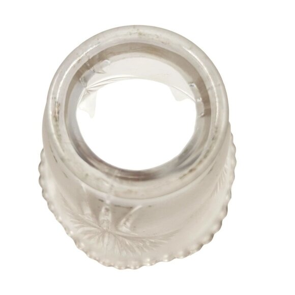 Vintage Revival Summer Wheat Pattern with scalloped edge, Glass Lamp shade - Picture 8 of 8